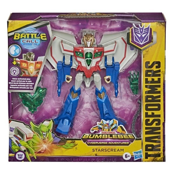 Transformers Bumblebee Cyberverse Maceraları Battle Call Starscream Figür
