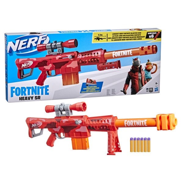 Nerf Fortnite Heavy SR Mega