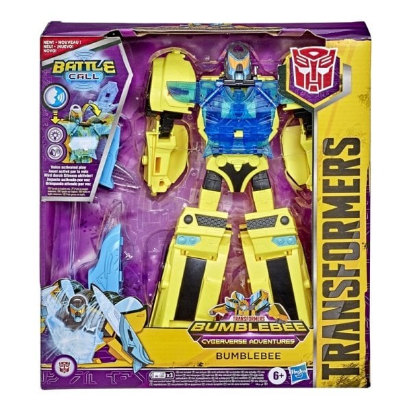 Transformers Bumblebee Cyberverse Maceraları Battle Call Bumblebee Büyük Figür