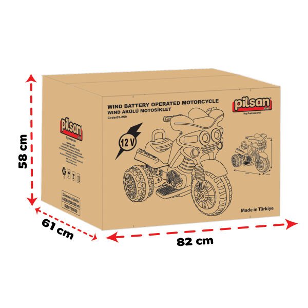 Wind 12V Akülü Motor
