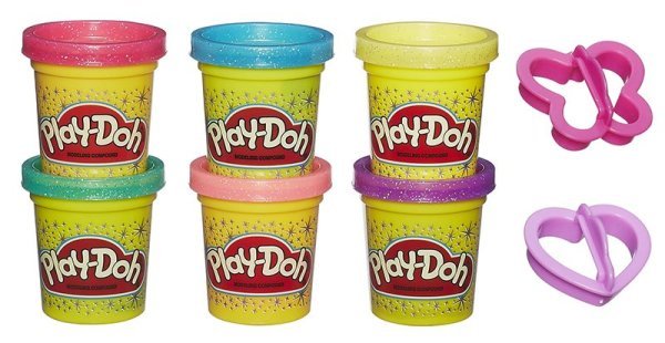Play-Doh Işıltılı Hamur