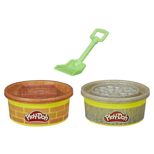 Play-Doh İnşaat Hamuru - Tuğla ve Taş