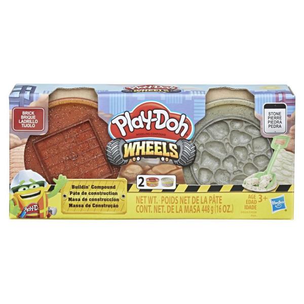 Play-Doh İnşaat Hamuru - Tuğla ve Taş