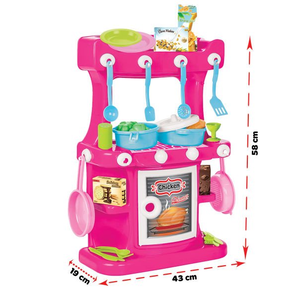 Hamarat Mutfak Seti 03-335(Pembe)