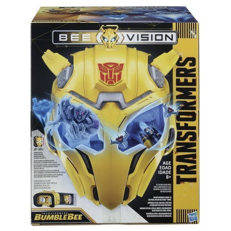 Transformers TF6 Hero Vision Bumblebee Ar Maskesi
