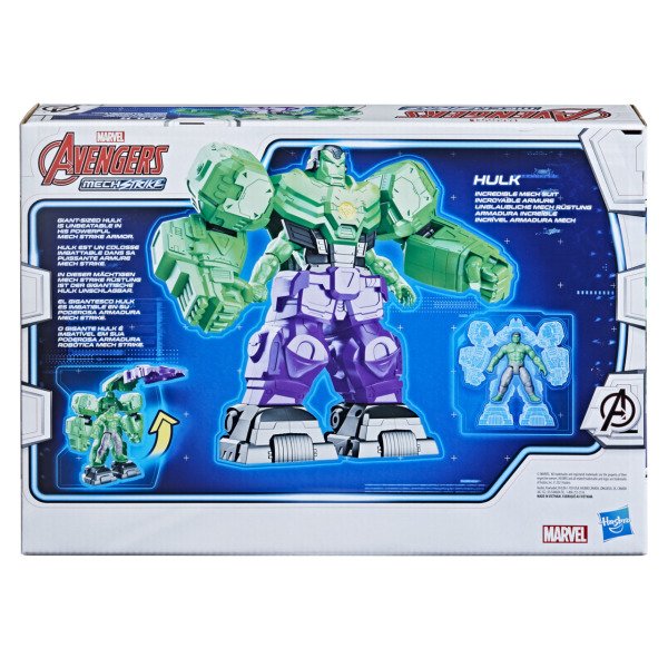 Avengers Mech Strike Incredible Mech Suit Hulk Figür