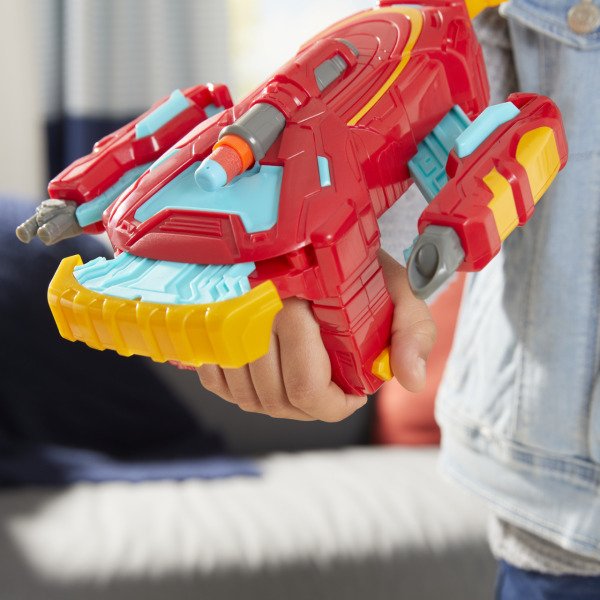 Avengers Mech Strike Iron Man Dart Fırlatıcı