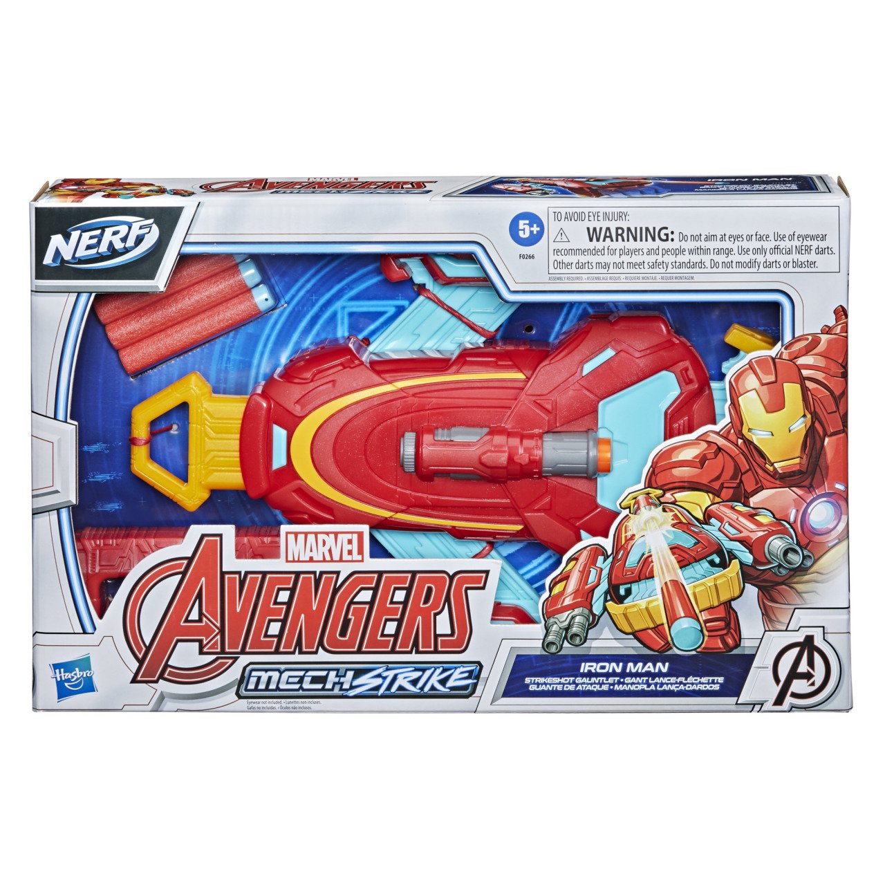 Avengers Mech Strike Iron Man Dart Fırlatıcı