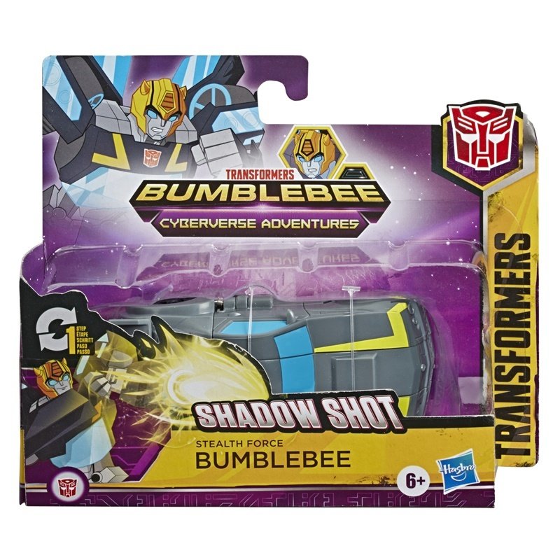 Transformers Cyberverse Tek Adımda Dönüşen Figür - Stealth Force Bumblebee Action Attackers