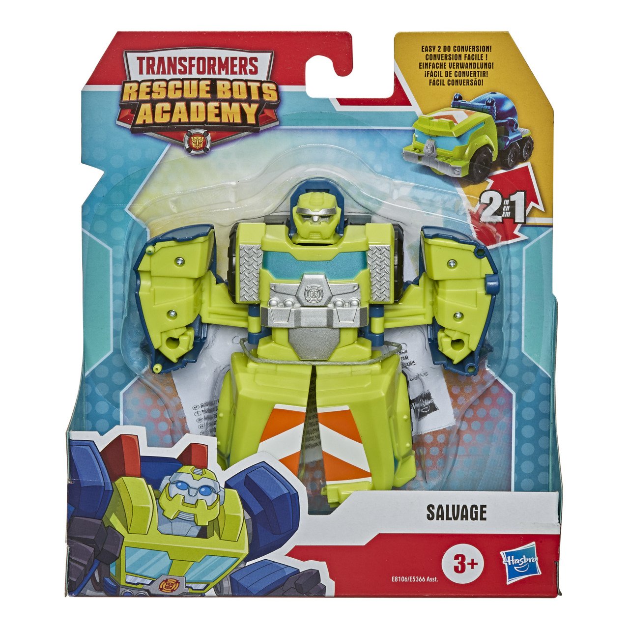Transformers Rescue Bots Academy Figür - Salvage