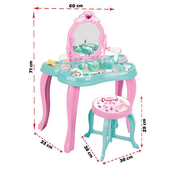 Sihirli Kelebek Makyaj Masası Mor (06 048)